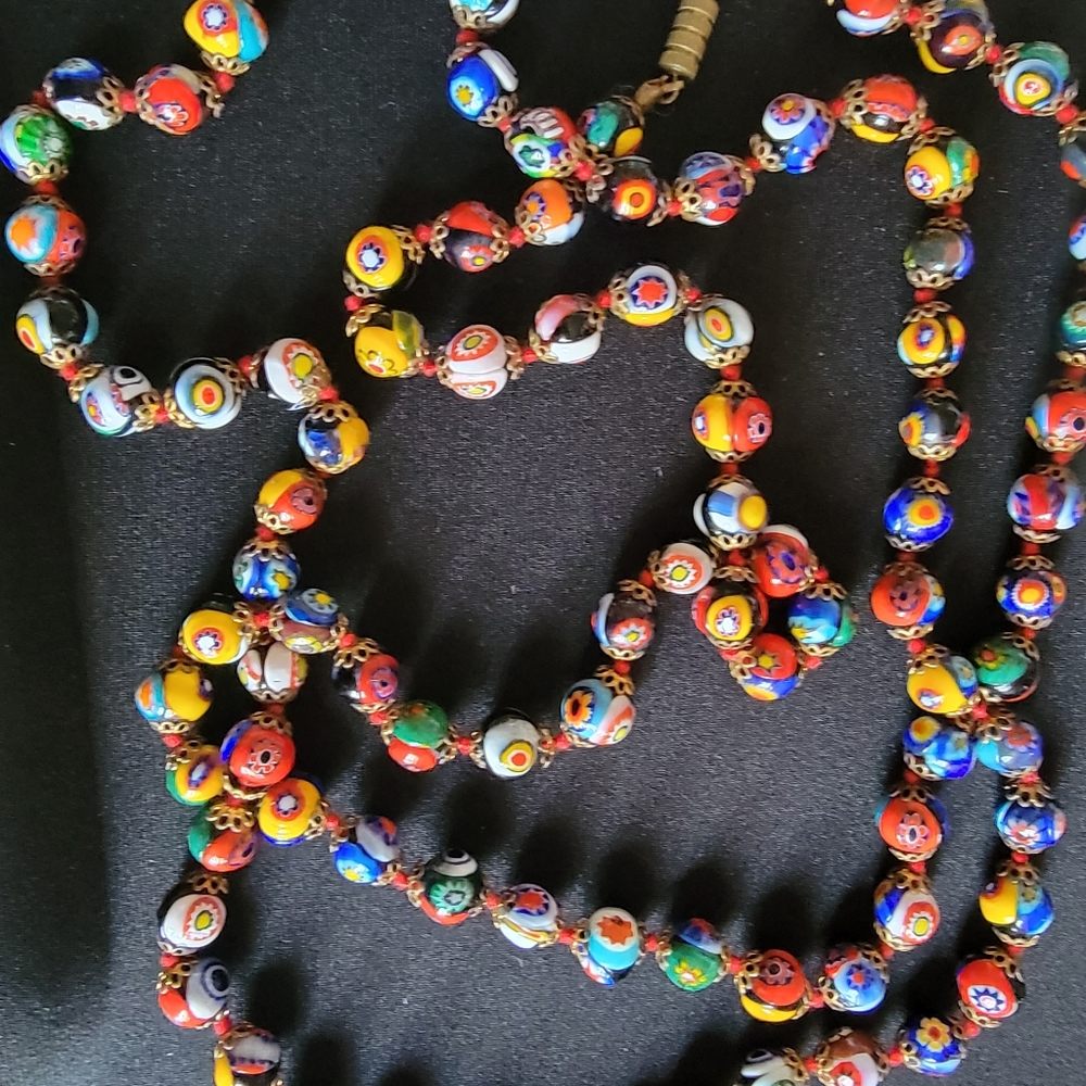 Millefiori Venetian Necklace